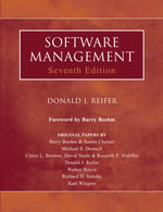 Software Management : Practitioners - Donald J. Reifer