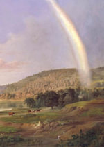 Landscape with Rainbow Notebook - ROBERT S. DUNCANSON
