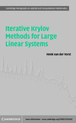 Iterative Krylov Methods for Large Linear Systems - Henk A. van der Vorst