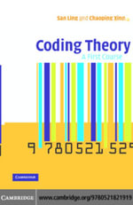 Coding Theory : A First Course - San Ling