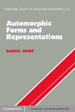 Automorphic Forms and Representations - Daniel Bump