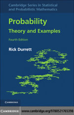 Probability : Theory and Examples - Rick Durrett