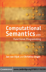 Computational Semantics with Functional Programming - Jan van Eijck