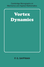 Vortex Dynamics : Cambridge Monographs on Mechanics and Applied Mathematics - No Information Available