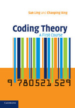 Coding Theory : A First Course - San Ling