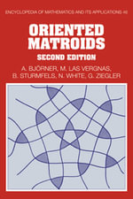 Oriented Matroids : Second Edition - Anders Bjorner