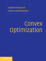 Convex Optimization - Lieven  Vandenberghe
