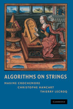Algorithms on Strings - Maxime Crochemore