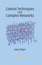Control Techniques for Complex Networks - Sean Meyn