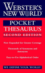 Webster's New World Pocket Thesaurus, Second Edition - Charlton Laird