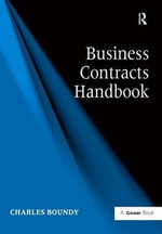 Business Contracts Handbook - Charles Boundy