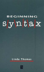 Beginning Syntax - Linda Thomas