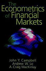 The Econometrics of Financial Markets - A. Craig MacKinlay