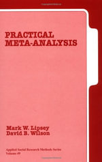 Practical Meta-Analysis : Applied Social Research Methods - Mark W. Lipsey