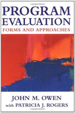 Program Evaluation : Forms and Approaches - John Maxwell Owen