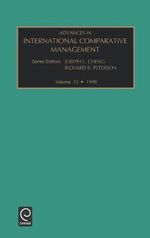 Advances in International Comparative Management : Advances in International Management - Srinivas Prasad