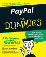 PayPal For Dummies : For Dummies - Victoria Rosenborg