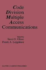 Code Division Multiple Access Communications - Savo G. Glisic