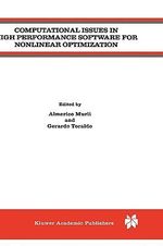 Computational Issues in High Performance Software for Nonlinear Optimization - Almerico Murli
