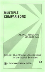 Multiple Comparisons : Quantitative Applications in the Social Sciences - Alan J. Klockars