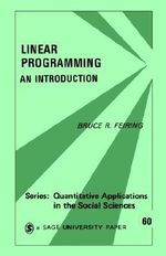Linear Programming : An Introduction - B. Feiring