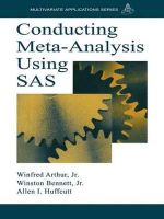 Conducting Meta-Analysis Using SAS : Multivariate Applications Series - Winfred Arthur, Jr.
