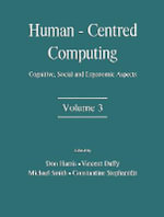 Human-Centered Computing : Cognitive, Social, and Ergonomic Aspects, Volume 3 - Don Harris