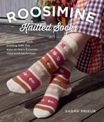 Roosimine Knitted Socks : Spice up your sock knitting with this easy-to-learn Estonian colorwork technique! - Sarah Prieur
