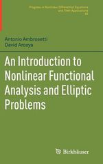 An Introduction to Nonlinear Functional Analysis and Elliptic Problems : Progress in Nonlinear Differential Equations and Their Applications - Antonio Ambrosetti