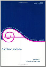 Function Spaces : Volume 136 - Krzysztof Jarov