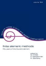 finite element methods : fifty years of the Courant element - Michel Krizek