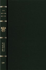 The Diary of W. G. Footitt : Architectural Draughtsman of Durham, 1897-1914 - Michael Johnson