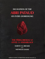 Excavation of the Abri Pataud, Les Eyzies (Dordogne), Volume 3 : The Perigordian VI (Level 3) Assemblage - Harvey M. Bricker