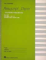 Standard Wirebound Manuscript Paper (Green Cover) - Hal Leonard Corp
