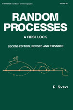 Random Processes : A First Look, Second Edition,  - Syski