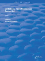 Guidebook : Toxic Substances Control Act - George S. Dominguez