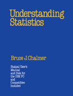 Understanding Statistics - Bruce J. Chalmer