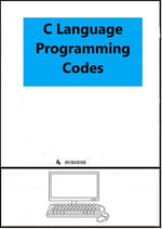 C Language Programming Codes - Durgesh