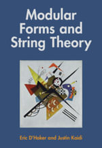 Modular Forms and String Theory - Eric D'Hoker