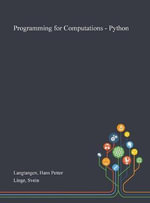 Programming for Computations - Python - Hans Petter Langtangen