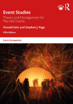 Event Studies : Theory and Management for Planned Events - Donald Getz