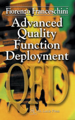 Advanced Quality Function Deployment - Fiorenzo Franceschini