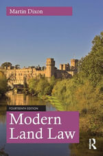 Modern Land Law - Martin Dixon