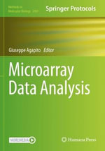 Microarray Data Analysis : Methods in Molecular Biology - Giuseppe Agapito