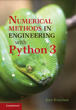 Numerical Methods in Engineering with Python 3 - Jaan Kiusalaas