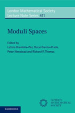 Moduli Spaces : London Mathematical Society Lecture Note Series : Book 411 - Leticia Brambila-Paz
