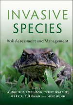 Invasive Species : Risk Assessment and Management - Andrew P. Robinson