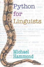 Python for Linguists - Michael Hammond
