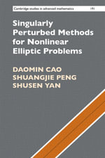 Singularly Perturbed Methods for Nonlinear Elliptic Problems : Cambridge Studies in Advanced Mathematics - Daomin Cao