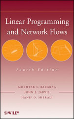 Linear Programming and Network Flows - Mokhtar S. Bazaraa